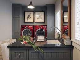 Oh Wow Stylish Laundry Room Grey Laundry Rooms Laundry Room Pictures