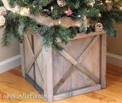Diy Christmas Tree Stand Ideas To Dress Up Your Family S Evergreen Christmas Tree Stand Diy Christmas Tree Base Diy Christmas Tree