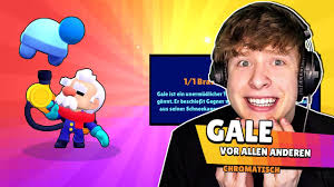 He blasts foes with a wide shot of wind and snow and his super gale blasts a large snow ball wall at his enemies! Puuki Spielt Gale Alle Neuen Skins Vor Allen Anderen Brawl Stars Deutsch Youtube