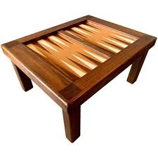 Vintage Backgammon Table In 2020 Backgammon Table Coffee Table Games Backgammon