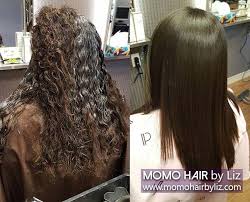 A combination of essential oils and extracts keeps your hair soft and lustrous after treatment. Best Japanese Hair Straightening Photos Momo Hair By Liz Toronto