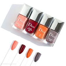 Dior Fall Nail Colours Dior En Diable Fall 2018 Nail Polishes Dior Nail Polish Dior Nails Nail Polish