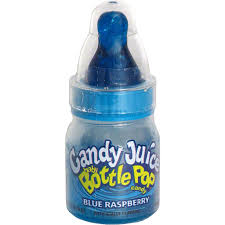 Baby Bottle Pop Baby Bottle Pop Candy Blue Raspberry Packaged Candy Market Basket