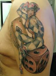 These iconic squares are very easy and affordable to get inked, but they pronounce a truly heightened form of machismo. Lucky Dice Tattoo Ideas Tatring Tattoos Piercings