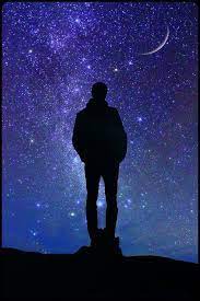 Human Horizons Moon Art Art Wallpaper Galaxy Wallpaper