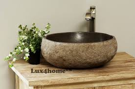 outstanding river stone wash basins