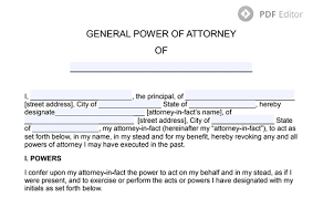An original certified copy of the poa must be presented at each visit to a sars branch office. Attorney Form Format Free General Pdf Poa Power General Power Of Attorney Free Poa Form
