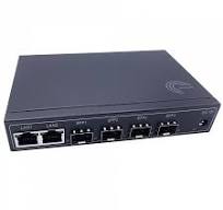 ‫محول جيجابت إيثرنت مع 4 منافذ SFP ومنفذين إيثرنت 2/10/100 ميجابت في  الثانية، التوصيل والتشغيل تشغيل معدن قوي وغير مُدار (1000 منافذ SFP)  (المرجع: 4)‬‎