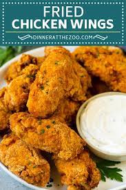 Fried Chicken Wings Dinner At The Zoo