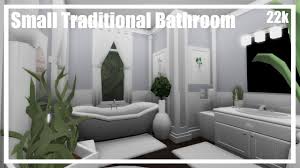 Decorations can easily become clutter in such a limited space. Bloxburg Small Traditional Bathroom Speedbuild Youtube