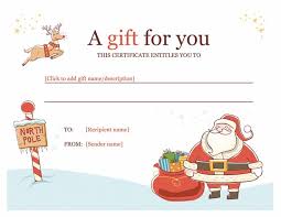 This free certificate template includes space for a personal message and can be used as a coupon or gift card. Gift Certificate Template For Kids Bitem