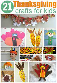 We've collected some art activities for preschoolers that include sensory fun. 21 Easy Thanksgiving Crafts For Kids
