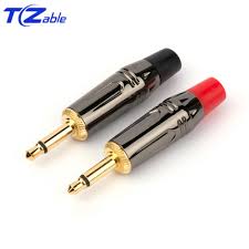 Mono headset microphone jack wiring. Audio Jack 3 5mm Gold Plated Headphone Jack Solder Diy Replace Earphone Cable 3 Pole Stereo 3 5mm Balanced Connector Adapter Earphone Accessories Aliexpress