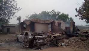 Chief sunday adeyemo igboho's old house is allegedly set on fire by fulani (unconfirmed) at soka… area in ibadan, oyo state. Breaking Sunday Igboho S House Set On Fire In Ibadan Observers Times