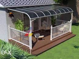 Curved borders create much more modern and contemporary than straight lines and sharp corners. Sun Life Patio Cover Aluminum Awning Balcony Outdoor Patios Garden For Sale Philippines Find Brand Ne Terrace Design Outdoor Awnings Rooftop Terrace Design
