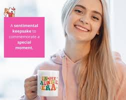 In My Auntie Era Mug, Custom Auntie Mug,custom New Auntie Gift,aunt  Mug,favorite Aunt Mug,aunt Gift From Niece,auntie Pregnancy Announcement