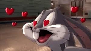 25 best memes about bugsbunny bugsbunny memes. Bugs Bunny Looney Tunes Amoureux Amour Image Animated Gif