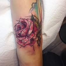 Pin By Lindsay Roberts On Roses Geometric Rose Tattoo Rose Tattoos Rose Tattoo Design
