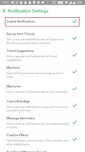 You can also choose whether or not you get alerts for notifications, so they appear silently or not at all. Fix Snapchat Notifications Not Working Ios Android Techcult