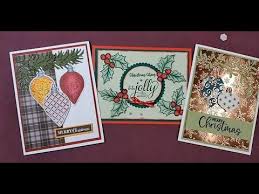 See more ideas about card making videos, card making, card tutorials. Christmas Gleaming Stampin Up Youtube Stampin Up Xmas Cards Stampin Up Christmas Gleaming