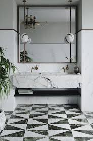 These Art Deco Tile Ideas Are Swanky With A Capital S Hunker In 2020 Art Deco Tiles Bathroom Design Bathrooms Remodel