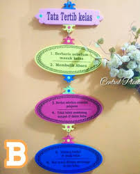 Pelaksanaan program literasi di perpustakaan sd tumbuh 1. Hiasan Dinding Untuk Peraga Edukasi Tata Tertib Kelas Di Tk Sd Bahan Non Toxic Hiasancp Shopee Indonesia