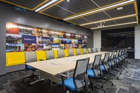Booking Com Offices Mumbai Office Snapshots Beautiful Office Spaces Bar Lounge Design Modern Office Design