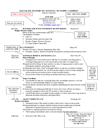 rutgers business school resume format