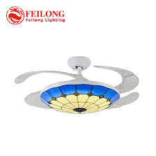 Within our range, you will find highly energy efficient ceiling fans along with ceiling fans with remote, modelled to perfection with their range of power settings. Fine Blue And White Fan Fan Lamp Shade Ceiling Fan Light Ceiling Fans With Led Light Hidden Blades Restaurant Bedroom Modern Set Specifications Price Quotation Ecvv Industrial Products