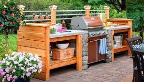 Use these outdoor kitchen ideas to take your backyard to the next level. Diy Projects And Ideas Build Outdoor Kitchen Outdoor Kitchen Decor Simple Outdoor Kitchen