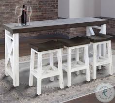 0 out of 5 stars, based on 0 reviews current price $400.69 $ 400. Mesa Antique White Everywhere Bar Table Set From Parker House Coleman Furniture