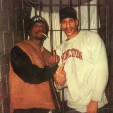 📸: 2Pac and cell mate in Correctional Facility 1995 👑 Rare Photo 🔥 . -  Don't Forget to Tag Your Friend 🤘🏾 . . . FOLLOW @2pac_inspiration 🔥 FOR  MORE ——————————————————————— . . . . . #
