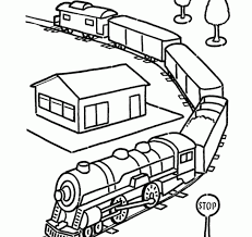 Welcome to our collection of free trains coloring pages. Coloring Pages Free Printable Train Coloring Pages