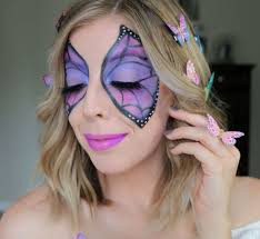 10 best fun halloween costume 2019 🕷️ easy diy halloween makeup tutorial ideas easy deer makeup tutorial halloween 2016 first halloween makeup look of 2016 i don't usually do halloween. Colorful Butterfly Makeup Halloween Tutorial Kindly Unspoken