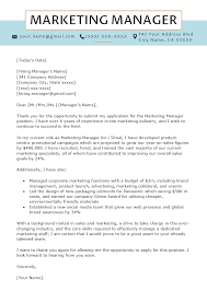 I worked as a management trainee for a year at {company name}. Marketing Manager Cover Letter Sample Resume Genius
