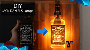 Eine lampen aus flaschen sich selbst zu bauen, ist gar nicht so schwer! Tutorial Jack Daniels Lampe Selber Bauen Diy Bottle Lamp Youtube
