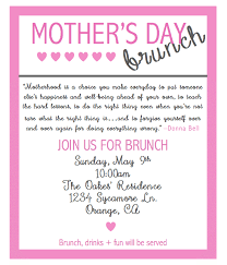Mark mother's day with a special celebration for all the moms in your life, starting with a free or premium digital invitation from evite. Size 16x20 Inches Sku189 Mother S Day Brunch Invitation Printable Sign Paper Paper Party Supplies Kromasol Com