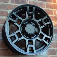 17 Inch Black And Blue Rims Set Of 4 Wheels 17 Inch Matt Black Rims Toyota Tacoma 2007 2015 6x139 7 Toyota Tacoma Toyota Tacoma