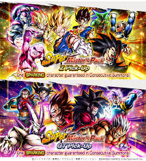 As a result, pilaf flubs his wish and accidentally turns gokuu back into a child. Dragon Ball Legends On Twitter Two Super Master S Packs Are Live Two Super Master S Pack Summons Featuring Sparking Dragon Ball Z And Dragon Ball Gt Characters Respectively Are Live One Sparking Guaranteed
