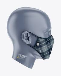 Download N95 Face Mask Sizes Clothing Mockup Mask Face Mask