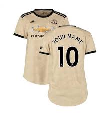 Customize jersey manchester united 2019/20 with your name and number. Buy Official 2019 2020 Man Utd Adidas Womens Away Shirt Your Name