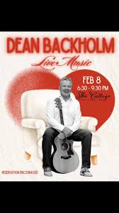 🎶 Dean Backholm is Back at The Cottage! 🎶, Join us for a night of great  music, delicious food, and cozy vibes at The Cottage Bothell! 🎸✨, 🗓 Date:  Saturday, February 8, ⏰ Time: 6:30