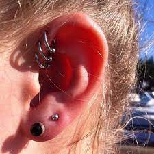 Triple Forward Helix Piercing Triple Forward Helix Piercing Helix Piercing Forward Helix Piercing