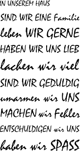 Veröffentlicht am 01.06.2016 | lesedauer: Dekortattoo De Wandtattoos Wandspruche Wanddeko Wandtattoo In Unserem Haus