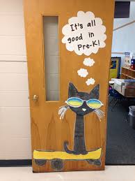 Pete the cat loves his white shoes, never loses his cool, and rocks out in his rockin' shoes. Door Decorations Love Me Some Pete The Cat Pete The Cat Door Decorations Door Decorations Classroom