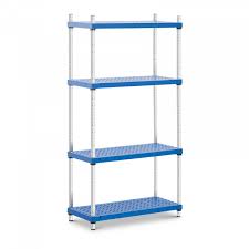 06.88373024 con ordine minimo di 150€ e solo per chi ha p.iva, solo per prodotti dell'edilizia Scaffale In Acciaio Inox E Polipropilene 4 Ripiani 85 X 37 X 160 Cm 160 Kg Expondo It