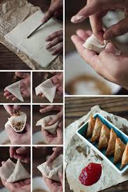 عمل عجينة السمبوسة المقرمشة بالصور 1 Food Samosa How To Make Samosas
