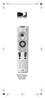Press and hold the mute and select keys at the. 2481 Directv Rc32rf User Manual Directv Rc32 Rf Remote Control Universal Electronics