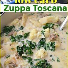 Olive Garden Low Carb Zuppa Toscana Soup Recipe Yummly Recipe Zuppa Toscana Soup Toscana Soup Italian Sausage Soup