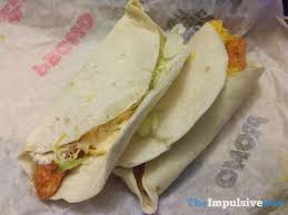 I opted to mix the salsa, cabbage and sauce together. Review Del Taco Crispy Chicken Tacos The Impulsive Buy